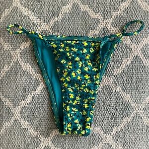 Out From Under (Urban Outfitters) Patterned Bikini Bottom XS